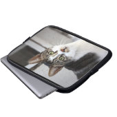 Cat Laptop Sleeve (Vorne Knopf)
