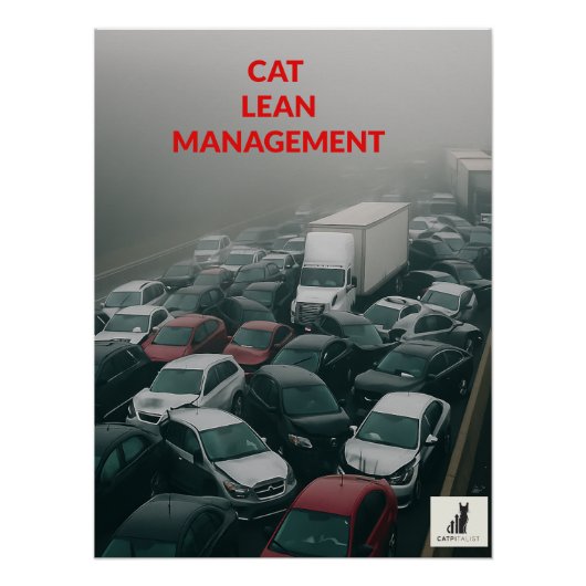 Cat Lean Management Poster (Vorderseite)