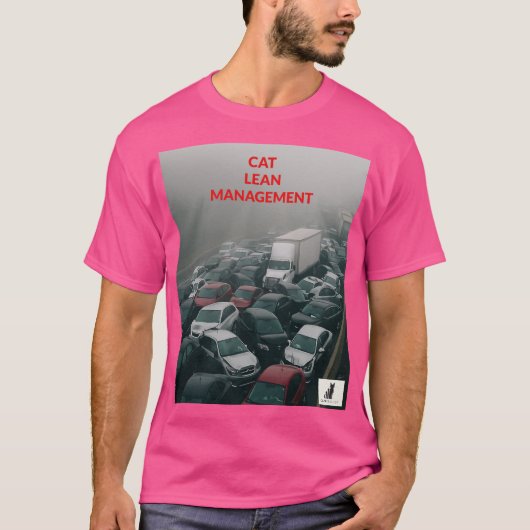 Cat Lean Management T-Shirt (Vorderseite)