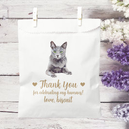 Cat Leckerei Gastgeschenk Hochzeit Bag Geschenktütchen
