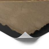 Cat Lektionen studieren Drucken Poster (Ecke)