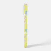 Cat Lemon Green iPhone 15 Hülle (Linke Seite)