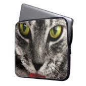 Cat Lick Laptopschutzhülle (Vorderseite Links)