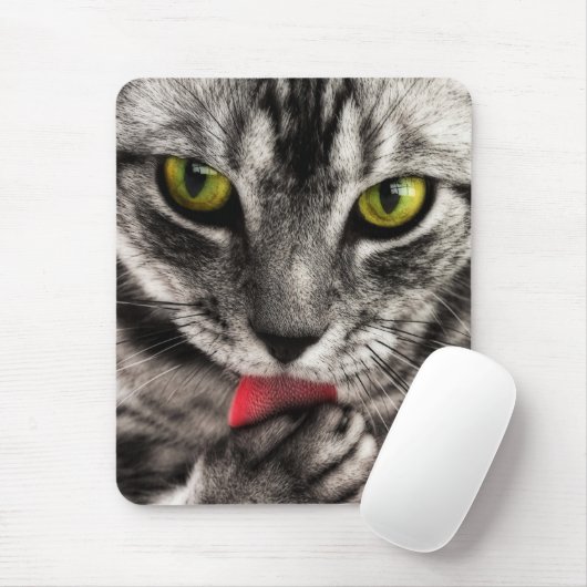 Cat Lick Mousepad (Mit Mouse)