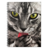 Cat Lick Notizblock (Vorderseite)