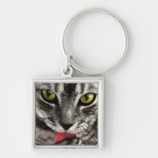 Cat Lick Schlüsselanhänger (Vorne)