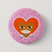 Cat-Liebe Button (Vorderseite)