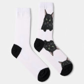 Cat Liebe Crew Socken (Rechts)