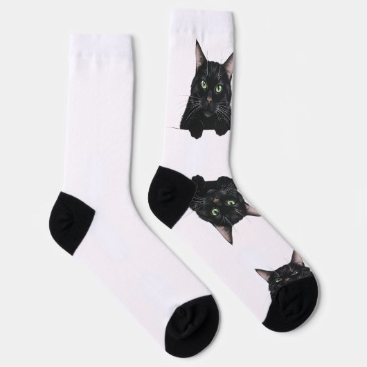Cat Liebe Crew Socken (Rechts)