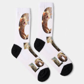 Cat Liebe I Cut Out Fotos Socken (Rechts)