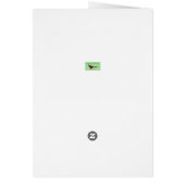 Cat Liebe Jubiläumskarte (Hinten)