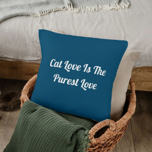 Cat Liebe Purest Personalisieren Niedlichen Funny  Kissen