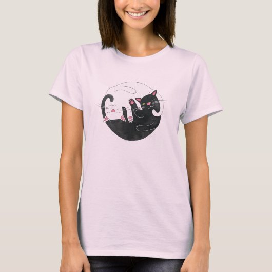 Cat Liebe Shirt (Vorderseite)