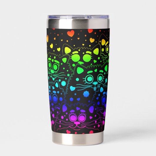 Cat-Liebe Thermobecher (Vorderseite)