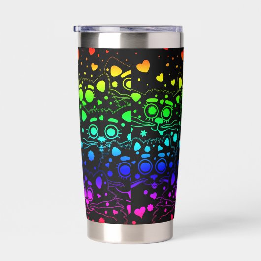 Cat-Liebe Thermobecher (Rechts)