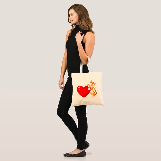 Cat Liebe Tote Bag Tragetasche