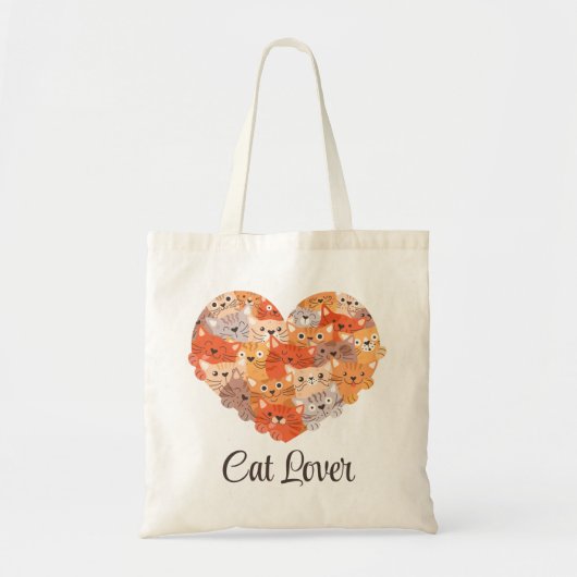 Cat-Liebe Tragetasche (Vorne)