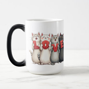 Cat-Liebe Verwandlungstasse