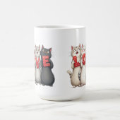 Cat-Liebe Verwandlungstasse (Zentrum)