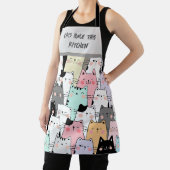 Cat Liebhaber Feline Spaß Küche Schürze (InSitu)