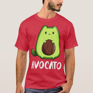 Cat Liebhaber lustige Avocate Katze lustig avocato T-Shirt