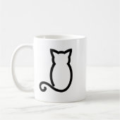 Cat Line-Tasse Kaffeetasse (Links)