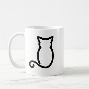 Cat Line-Tasse Kaffeetasse