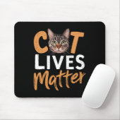 Cat Live Problem Geschenke Idee für Katzenüberzug Mousepad (Mit Mouse)