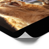 Cat Lives Poster (Ecke)