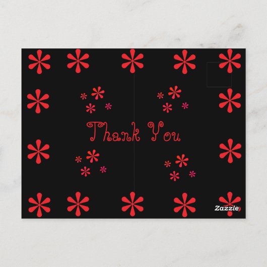 CAT LLINE ART POSTKARTE (Rückseite)