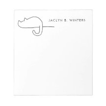 Cat Loaf | Cat Lover Personalisiert Notepad