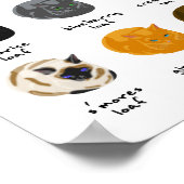 Cat Loaves Poster (Ecke)