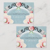 Cat Logo Business Cards Visitenkarte (Vorne/Hinten)