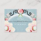 Cat Logo Business Cards Visitenkarte (Rückseite)