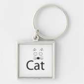 CAT-Logo Schlüsselanhänger (Vorne)