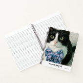 Cat Loss Memorial Memory Photo Poem Journal Notizblock (Innenseite)