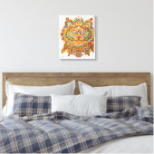 Cat, Louis Wain Leinwanddruck (Insitu (Schlafzimmer))