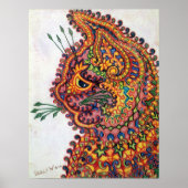 Cat, Louis Wain Poster (Vorne)