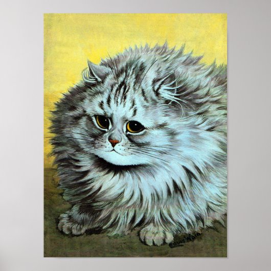 Cat, Louis Wain Poster (Vorne)