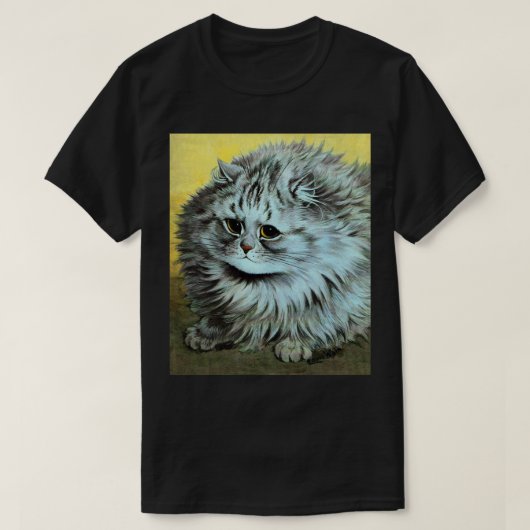 Cat, Louis Wain T-Shirt (Design vorne)