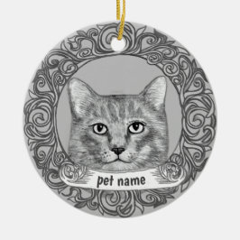 Cat Love Memory Ornament