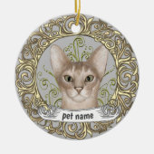 Cat Love Memory Ornament (Vorne)
