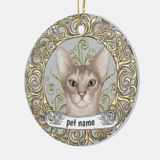 Cat Love Memory Ornament (Links)