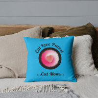 Cat Love Reinst personalisierte Funny Quote Sky Bl