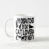 Cat Lover 911 Dispatcher Kaffeetasse (Links)