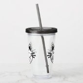Cat Lover Acrylic Tumbler Acryltrinkbecher (Links)