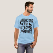 Cat Lover Ambulance Driver T-Shirt (Vorne ganz)