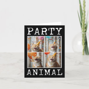 Cat Lover Animal Themed Happy Cat Birthday Karte