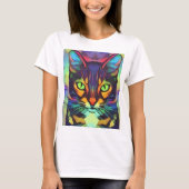 CAT LOVER ART T - SHIRT (Vorderseite)