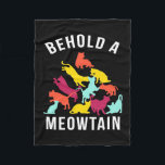 Cat Lover Beha Meowtain Fleecedecke<br><div class="desc">Cat Lover Beha Meowtain</div>